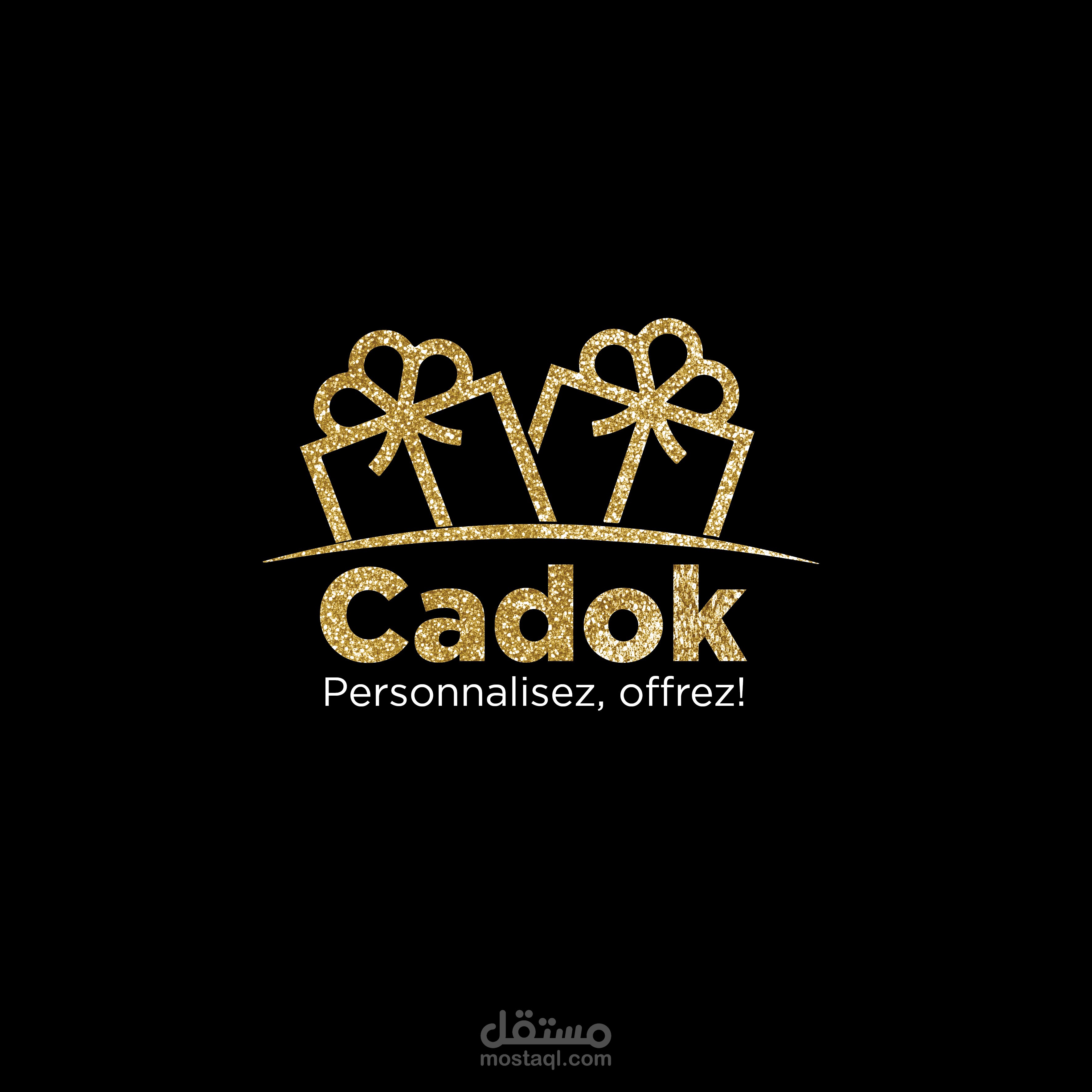 تصميم شعار لشركة قمصان و هدايا  Cadok