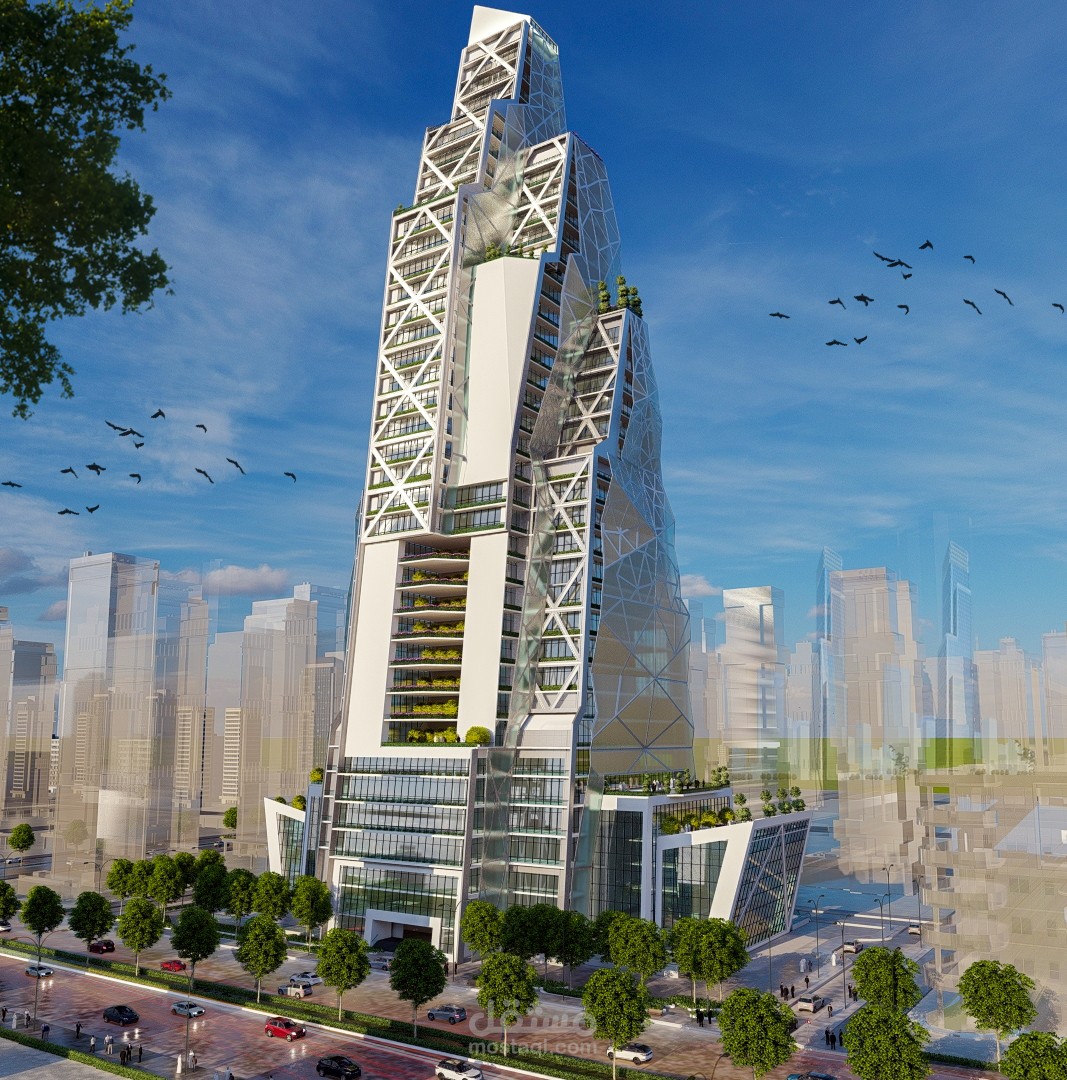 Sustainable Tower in Taif - برج مستدام بمدينة الطائف - السعودية