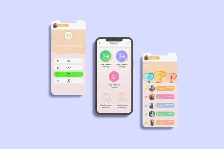 Math Games / Quiz App