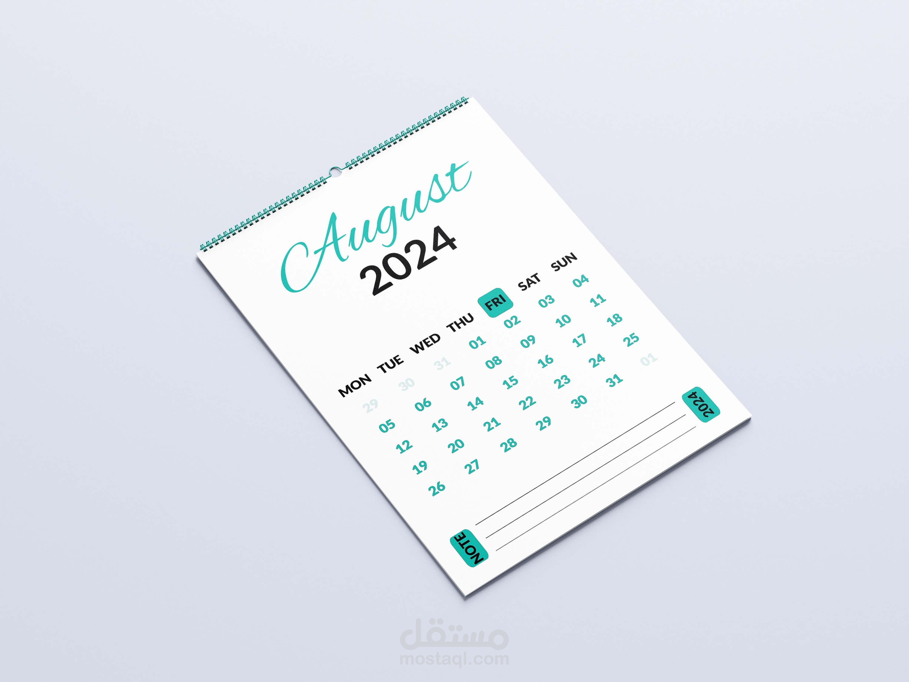 تصميم نتيجة_calendar desigen