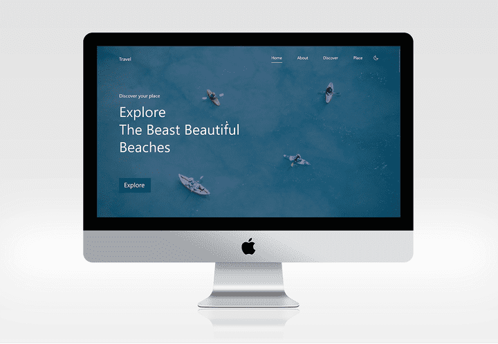 Travel Website design