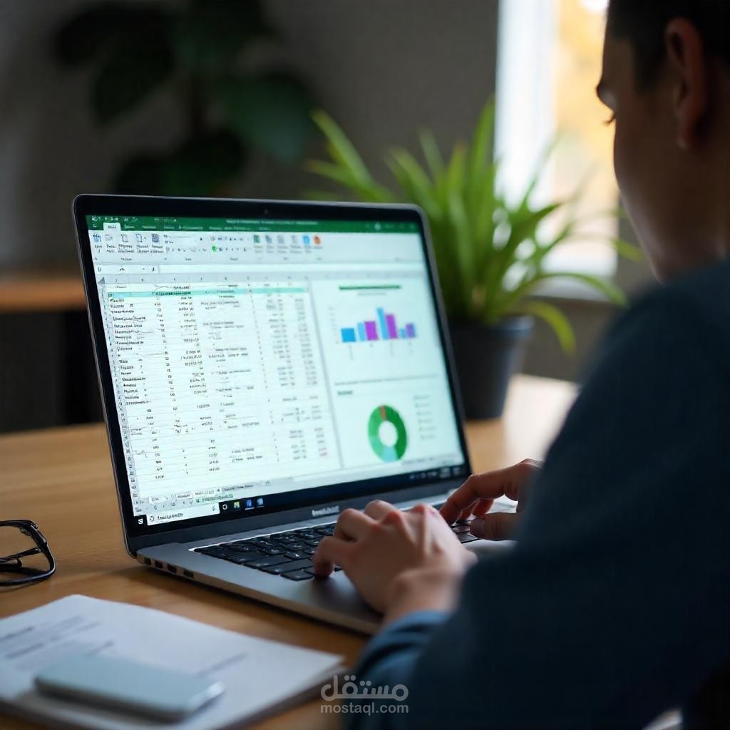 تحليل بيانات مستفيدين من خدمات إغاثية باستخدام Excel – مخيم الرحمة