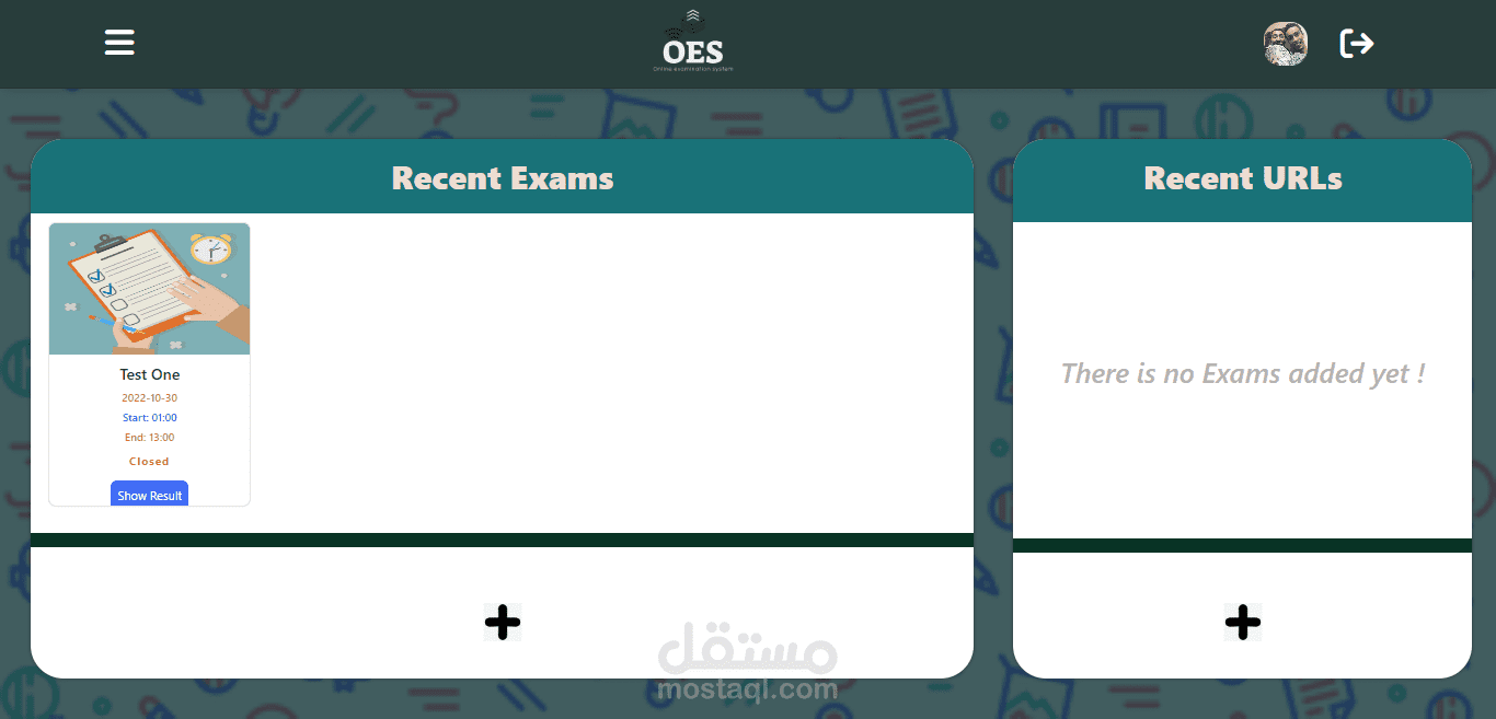 Online examination system