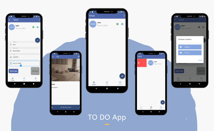 تطبيق لإدارة المهام اليومين TODO App