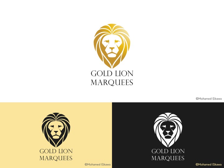 Gold Lion Logo