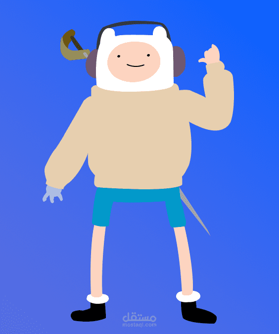 Digital Art Finn [Adventure Time]