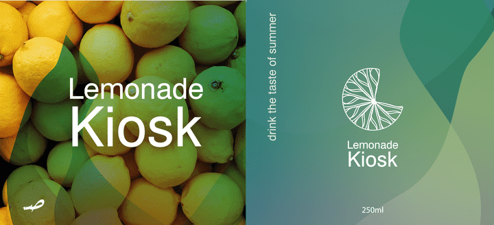 Limonade Kiosk Branding