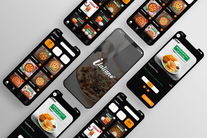 تطبيق Android - مطعم إيطاليانو