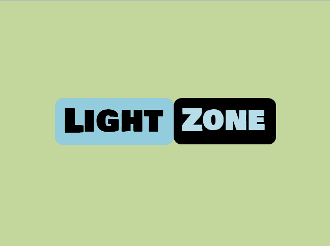 لوجو بسيط لقناة يوتيوب بإسم Light Zone