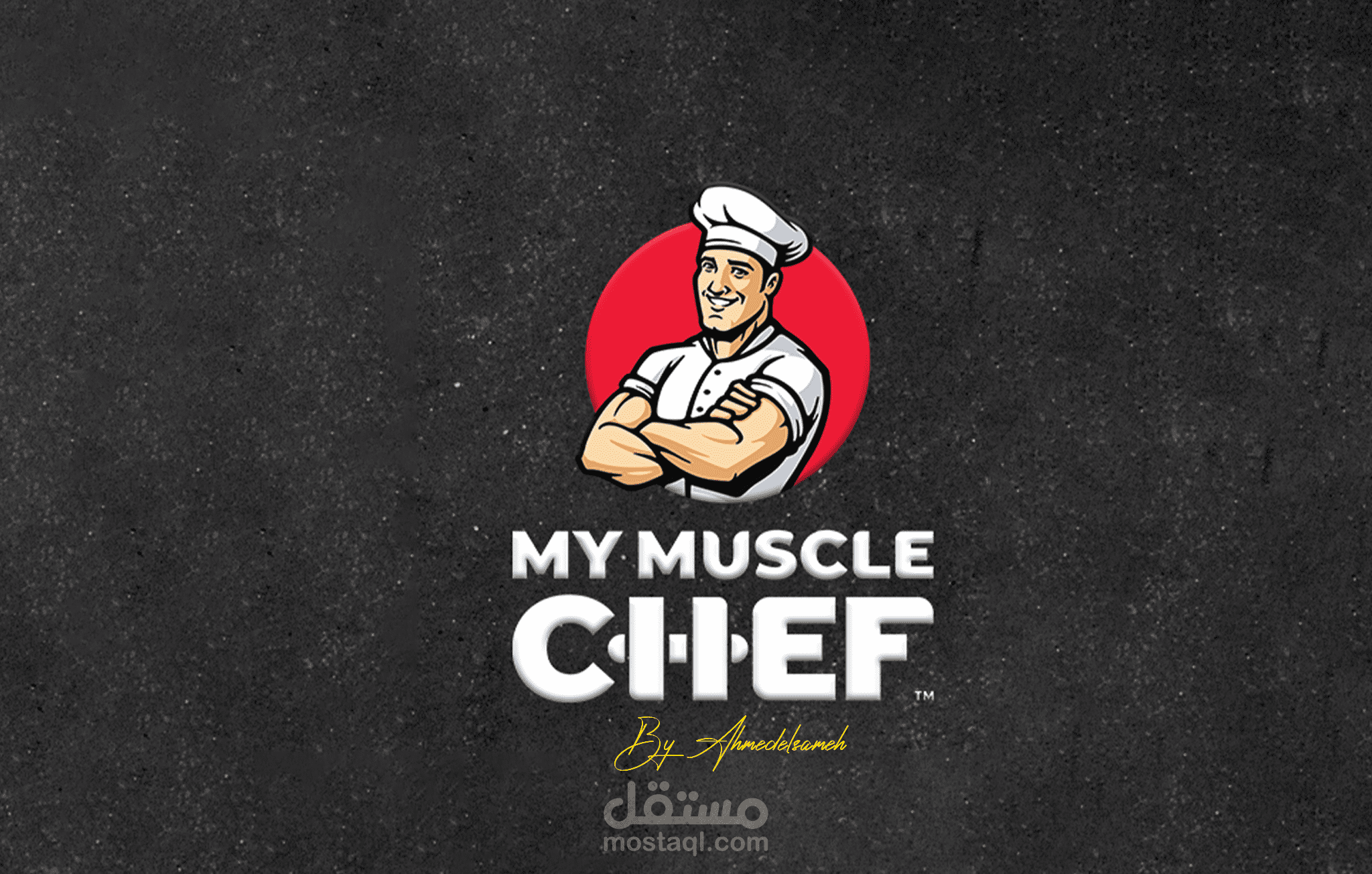 تصميم لطبق اليوم الصحي ل MUSCLE CHEF . | مستقل