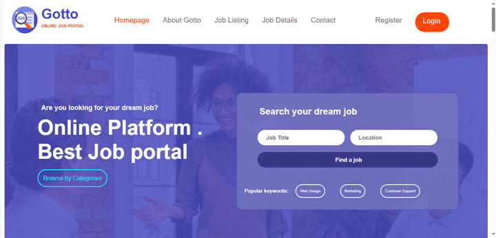 Online Job Portal Website