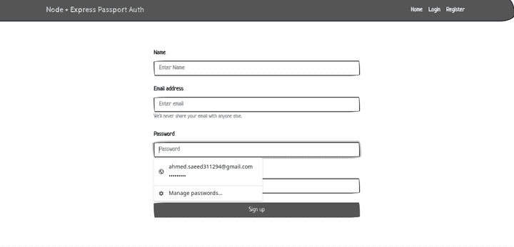 Node Js Auth System