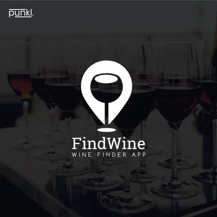 FindWine Logo Design