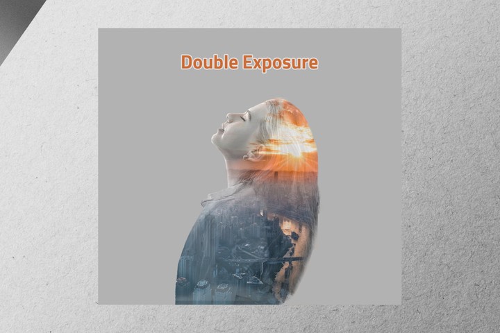 تصميم دمج (Double Exposure)