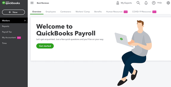 العمل على برنامج ال Quickbooks