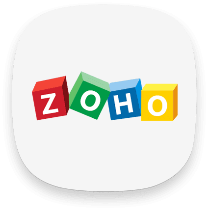 العمل على برنامج ال ZOHO