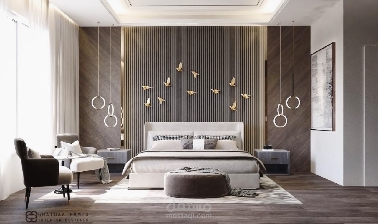 Contemporary bedroom