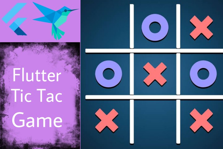 Tic tac game with flutter- الكود متوفر للشراء والتعديل