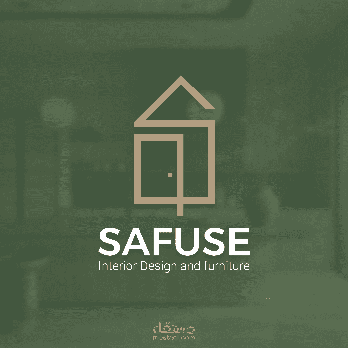 Visual identity for interior design company -SAFUSE