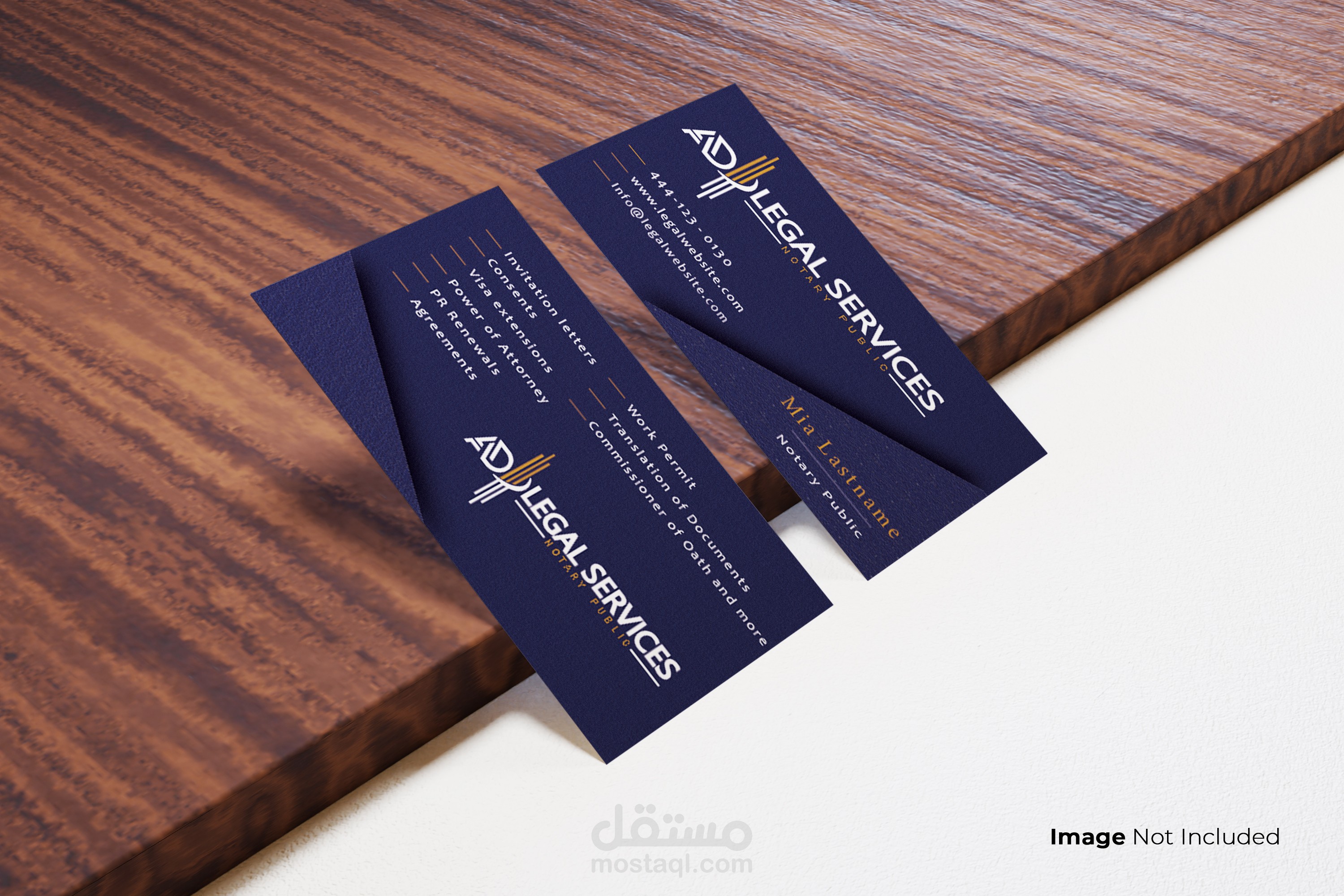 بطاقة عمل Business card