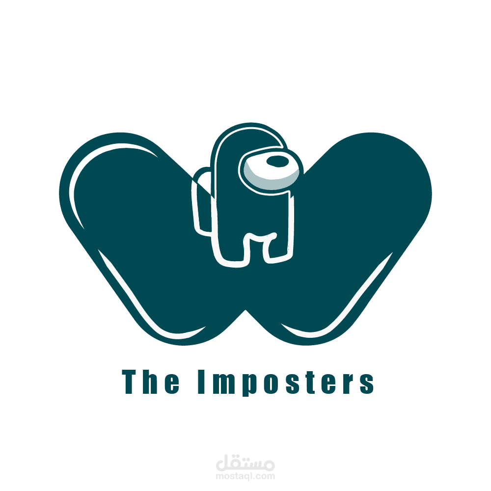 تصميم لوجو خاص بفريق "Imposters" في شركة Web Help