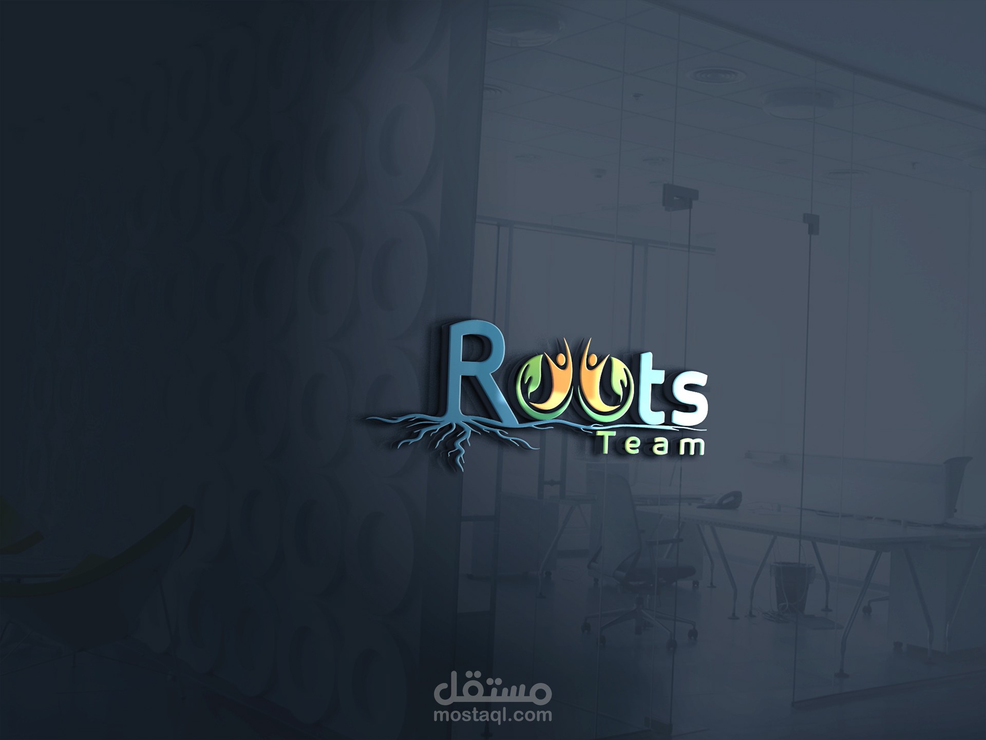 تصميم شعارفريق Roots