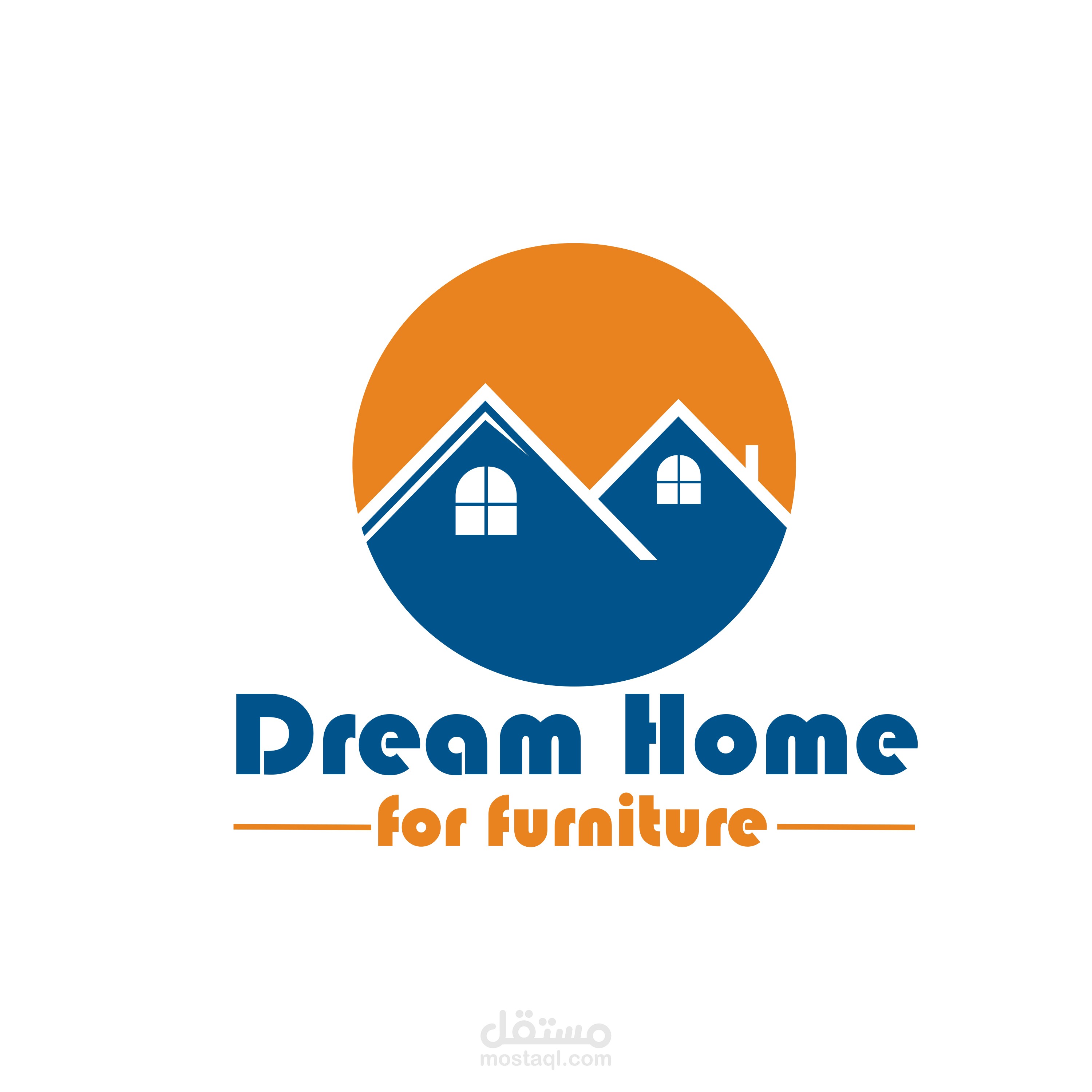 Logo dream home مستقل