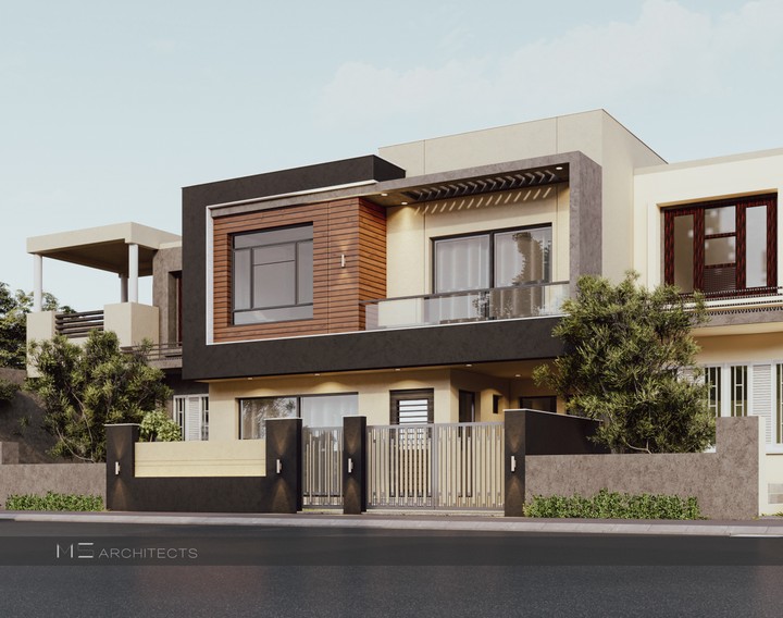 Elevation design of private house