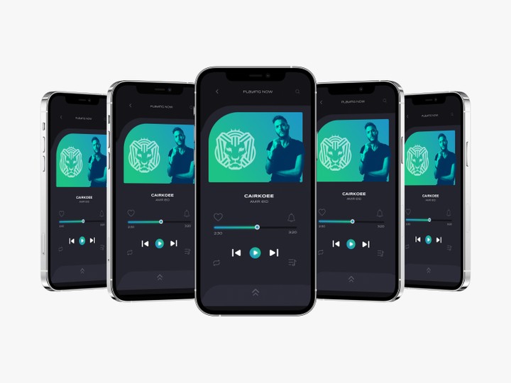 music player ui design