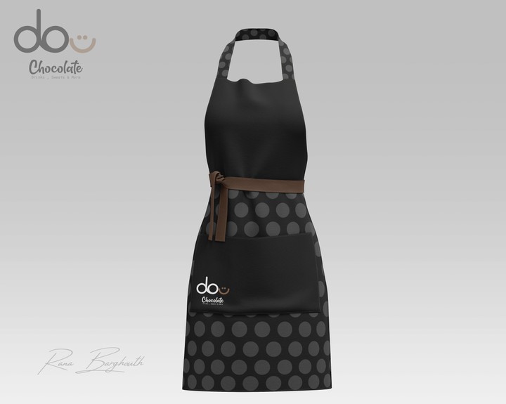 تصميم زيّ مقهى ||  Uniform clothe Design