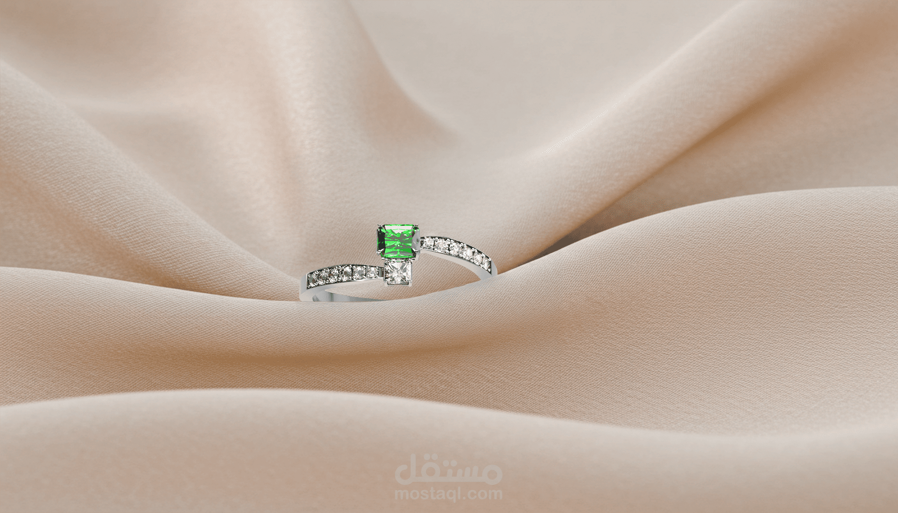 تصميم عرض احترافي لمجوهرات فاخرة