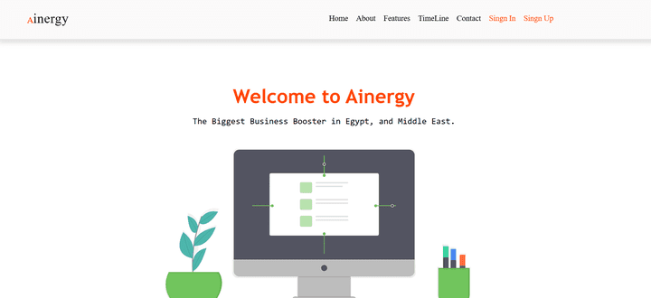 Ainergy WebSite