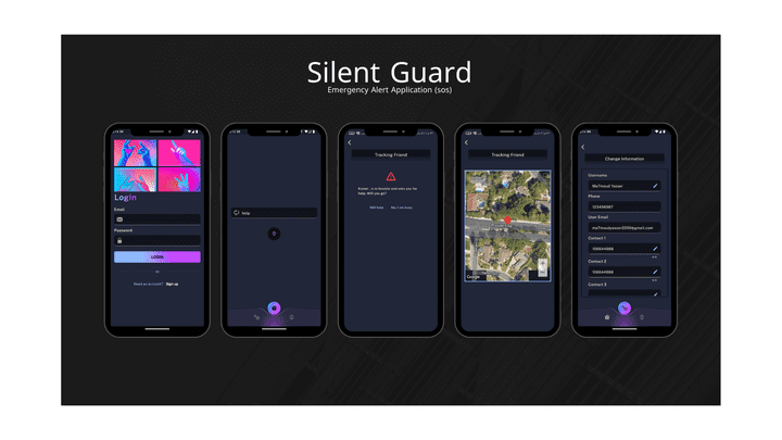 تطبيق طوارئ SilentGuard