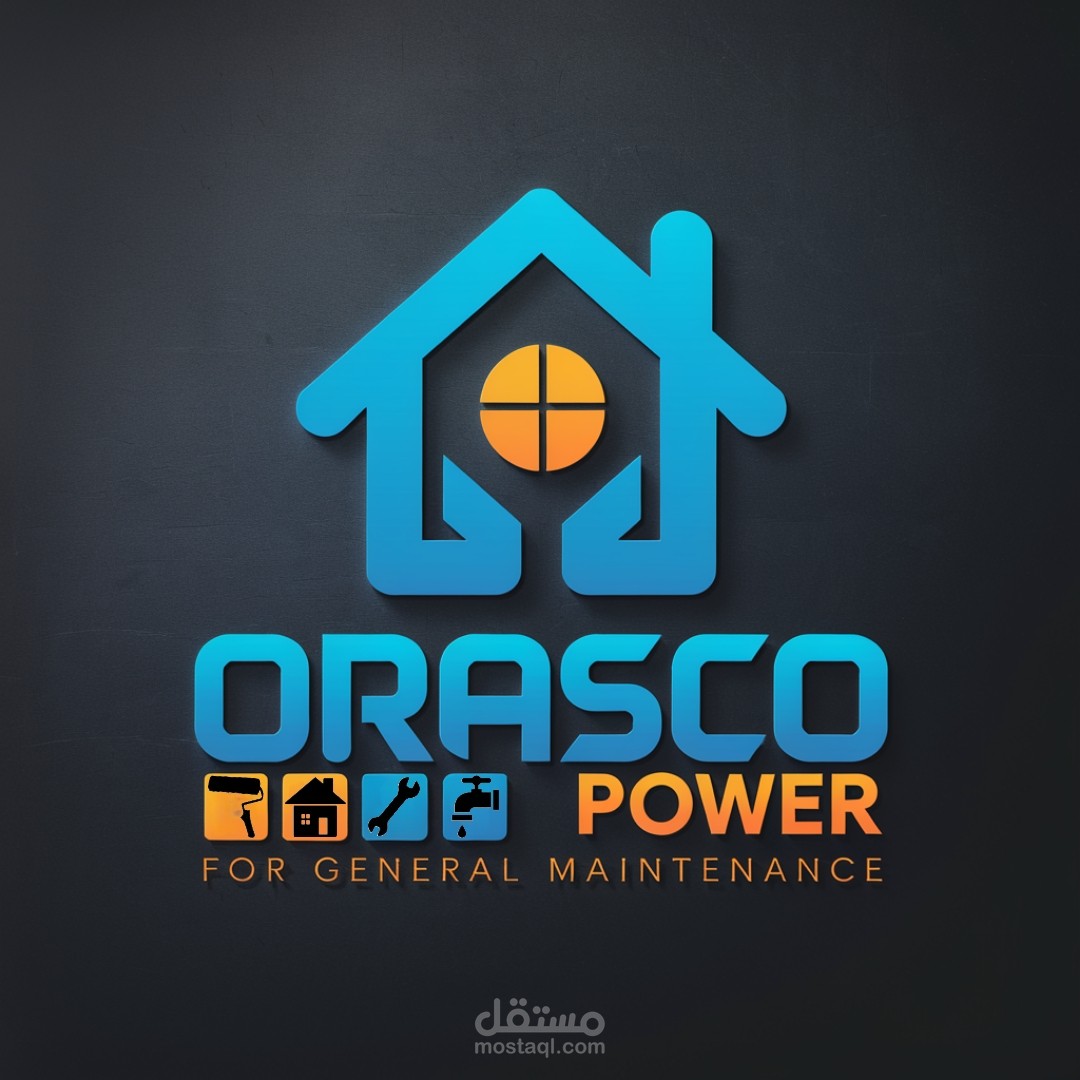 تصميم لوجو احترافي ومميز لشركة "ORASCO POWER"