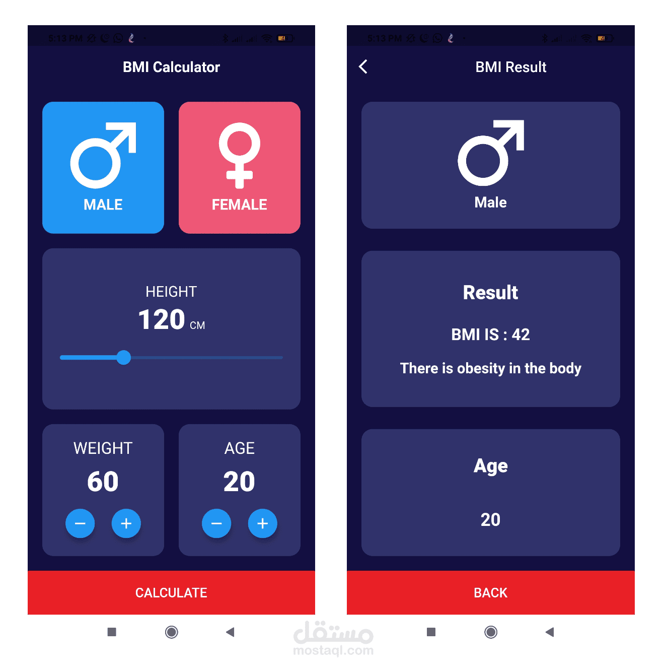 BMI Calculator