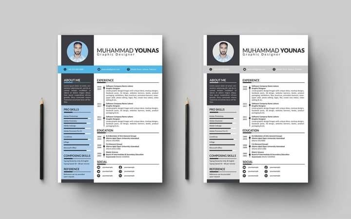 عمل  cv  احترافي باللغة العربية والانجليزية