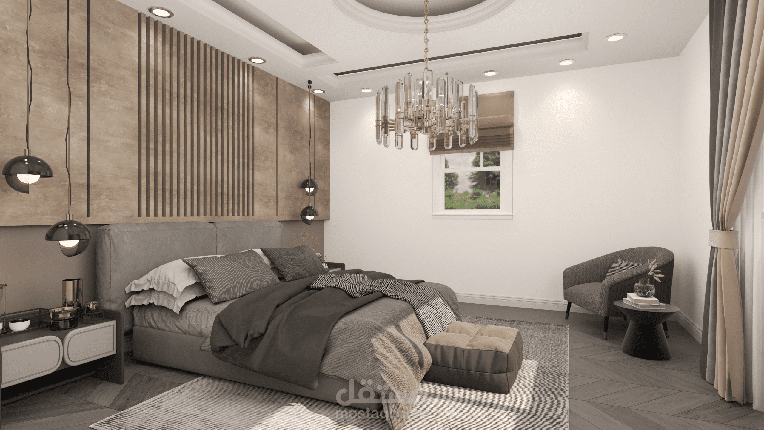 Modern Bedroom in Florida, USA