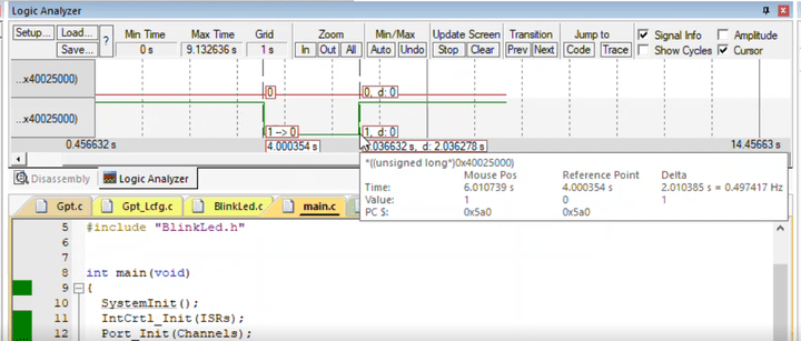 ARM_LED-control