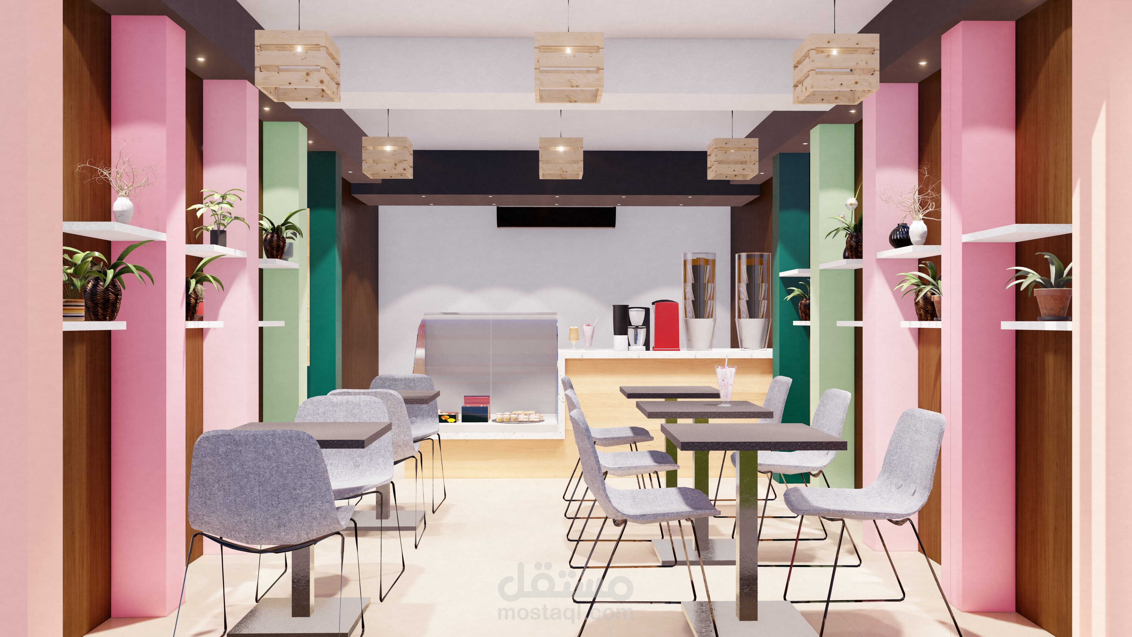 Design for a coffee shop