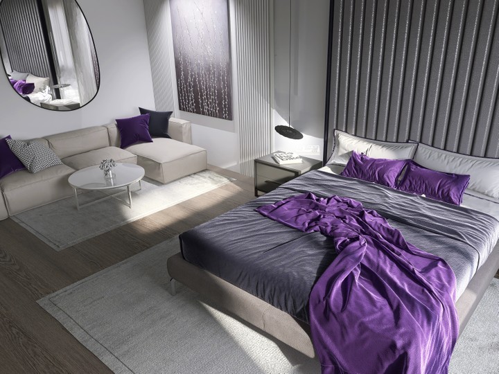 Modern bedroom design تصميم غرفة نوم مودرن