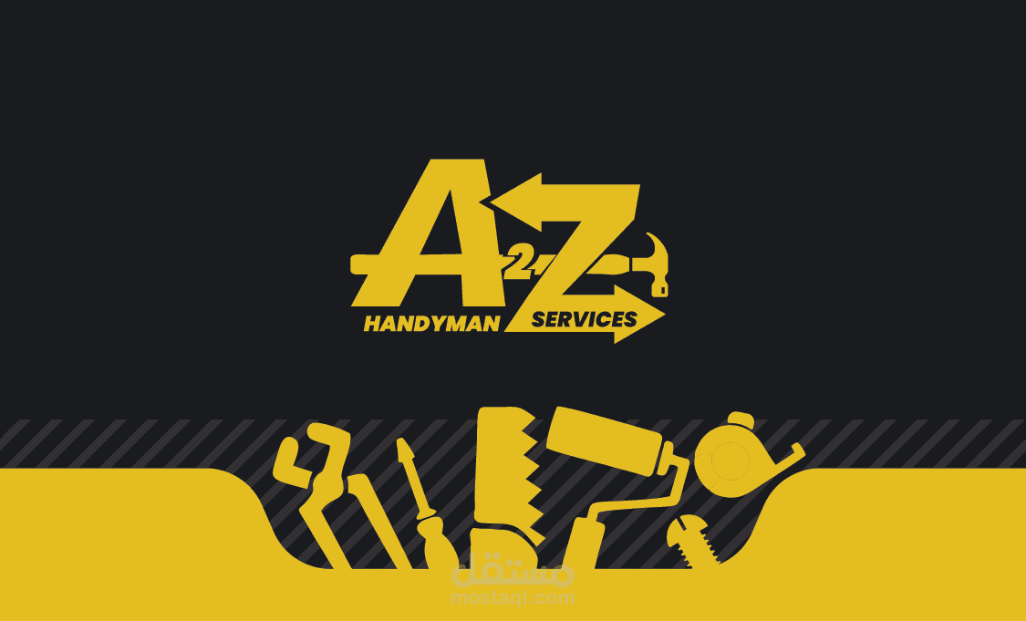 تصميم شعار + كرت أعمال - A2Z Handyman Services - USA- Nevada