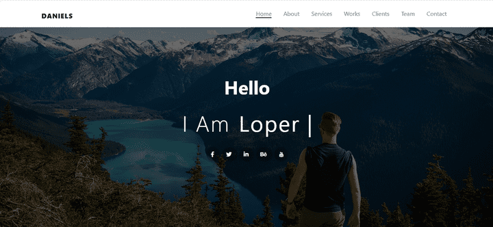 Landing Page