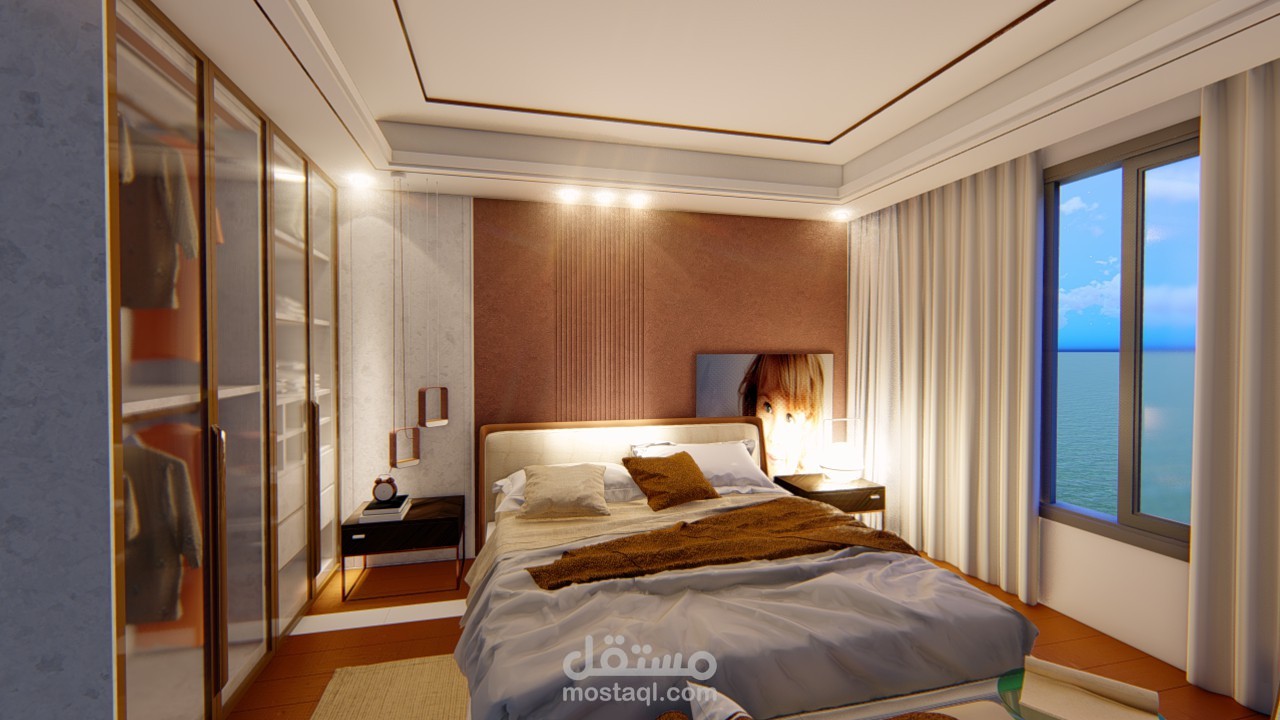 design for bed room | مستقل