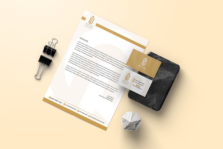business card and letterhead design