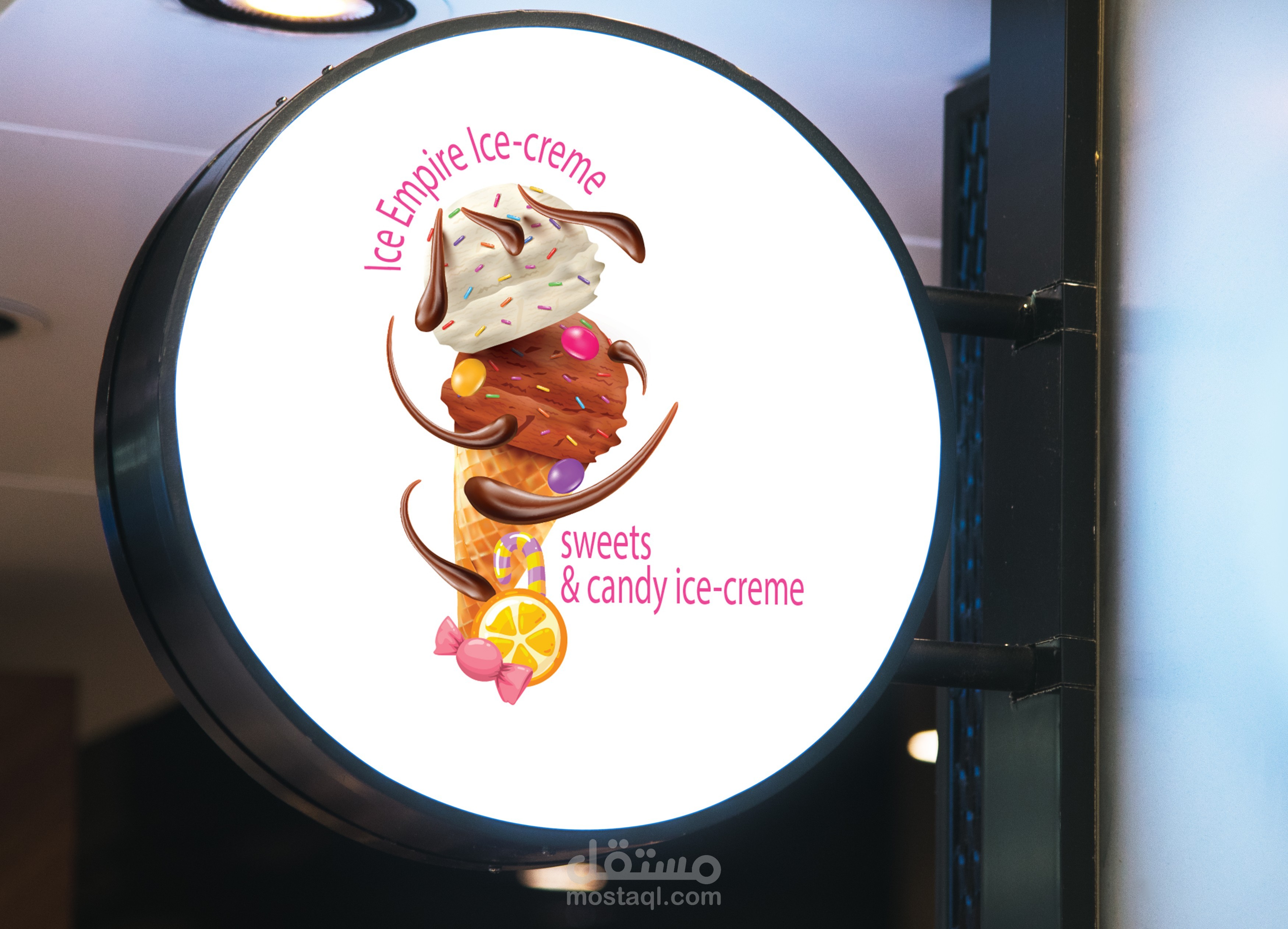 ice cream logo