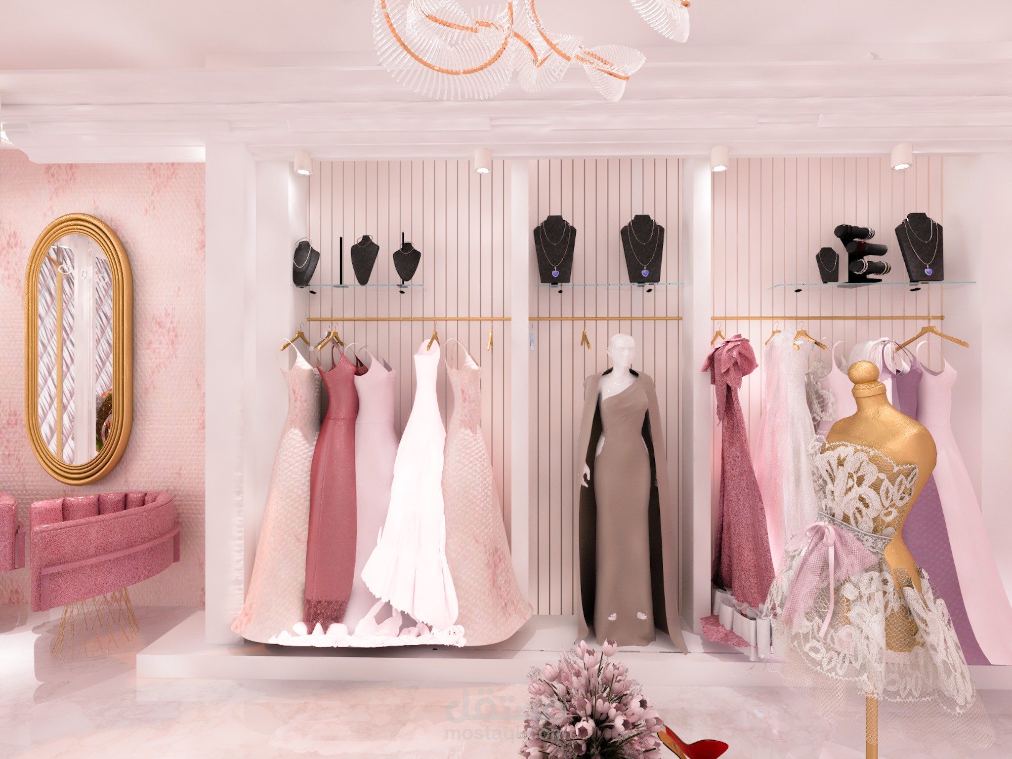 Bridal shop design