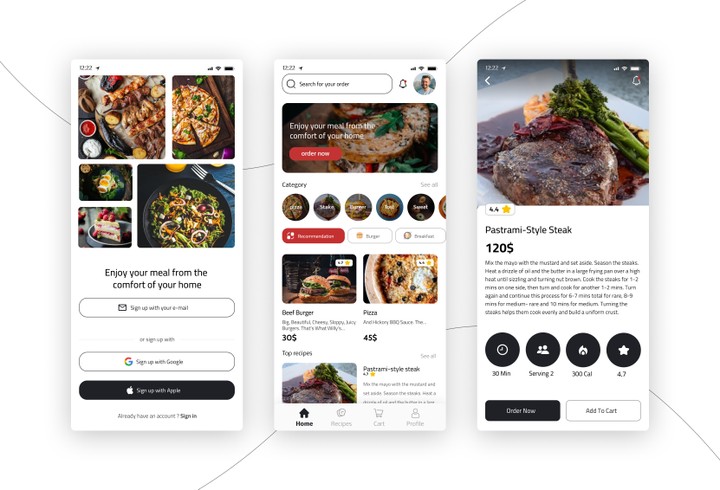 Food App UI