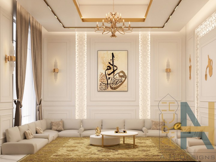 تصميمي لمجلس عربي(مقلط)  my design for an Arabic Majlis