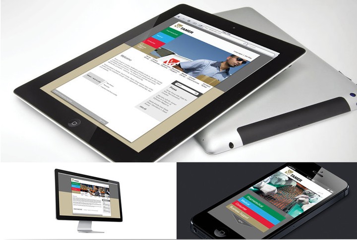 web design Desktop + Mobile