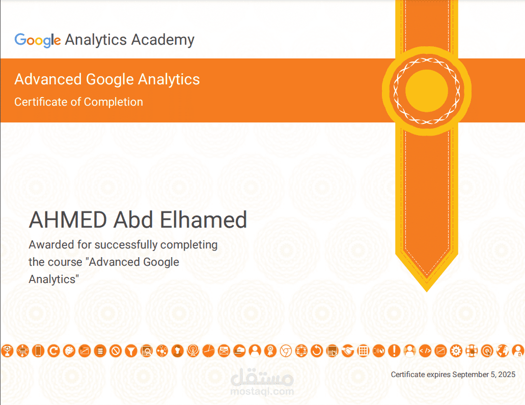 Advanced Google analytics